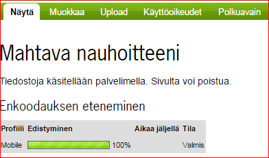 Mediasivun lisääminen 4